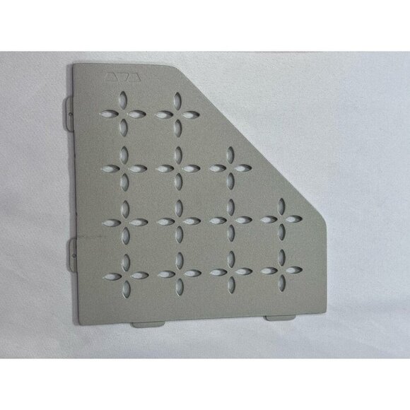 Schluter Systems Shelf-E Floral Grieve Triangular Corner Shelf SES2DFTSBG - Picture 5 of 5